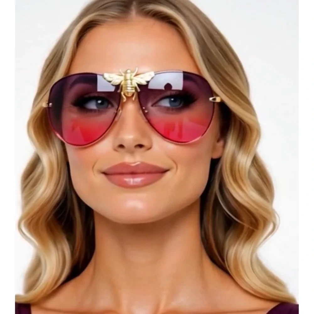 Sunglasses Sophisticated‎ Modern Women Shades Glam Festival Design Luxury Trendy